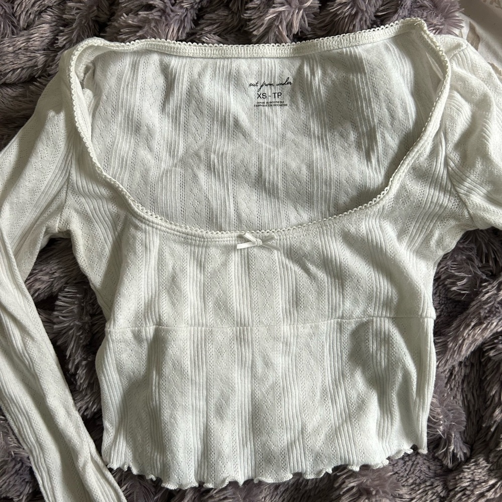 Pointelle long sleeve from urban